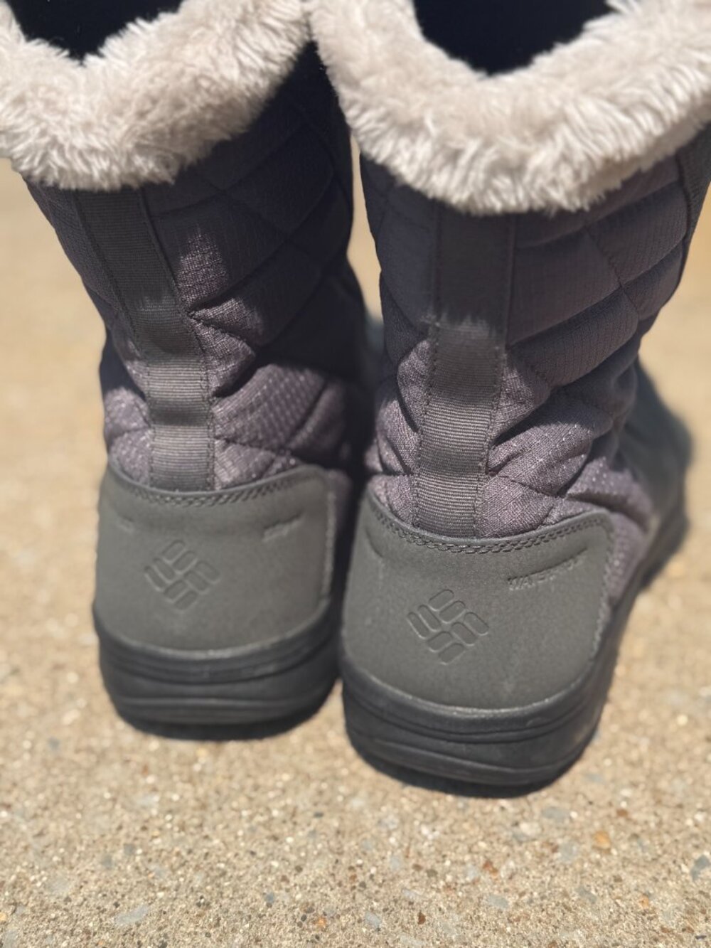 Columbia Ice Maiden II Womens 10 Waterproof Snow Boots Fur Après Ski 4025 - Picture 4 of 8